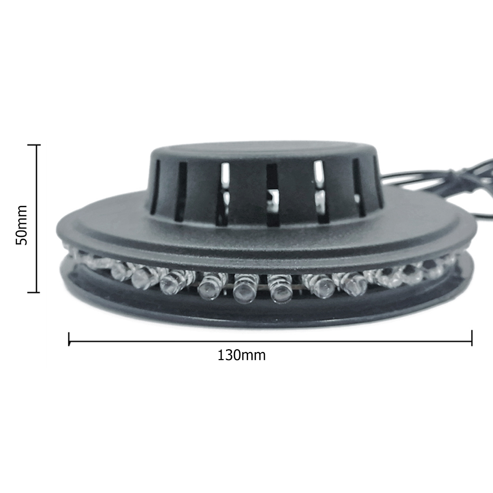 Rotating Disco Light Stage Strobe Lamp KTV RGB Sound Activated LED Party Show for Wine Pub Stage Light Parties Accessories