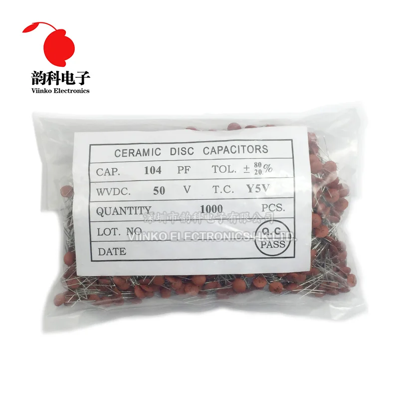 100 Chiếc Gốm Tụ Hóa 50V 1pF ~ 100nF 0.1UF 104 4.7PF 10PF 22PF 33PF 47PF 100PF 101 220PF 221 330PF 470PF 1NF 103 47NF 473