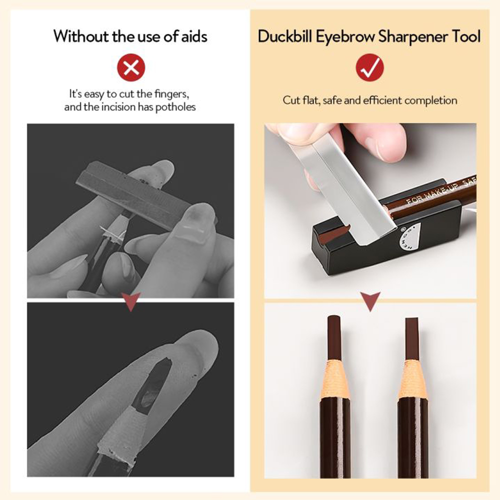 1Pcs Eyebrow Pencil Sharpener Professional Eyebrow Pencil Sharpening Tip Thin Tool Microblading Tattoo Marker Permanent Makeup