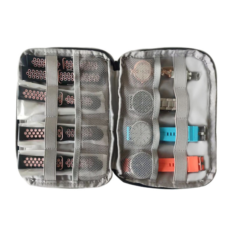 防水ポータブルボックス時計ホルダーオーガナイザー収納男性女性スマートウォッチボックス Apple Watch ストラップ収納ボックス時計