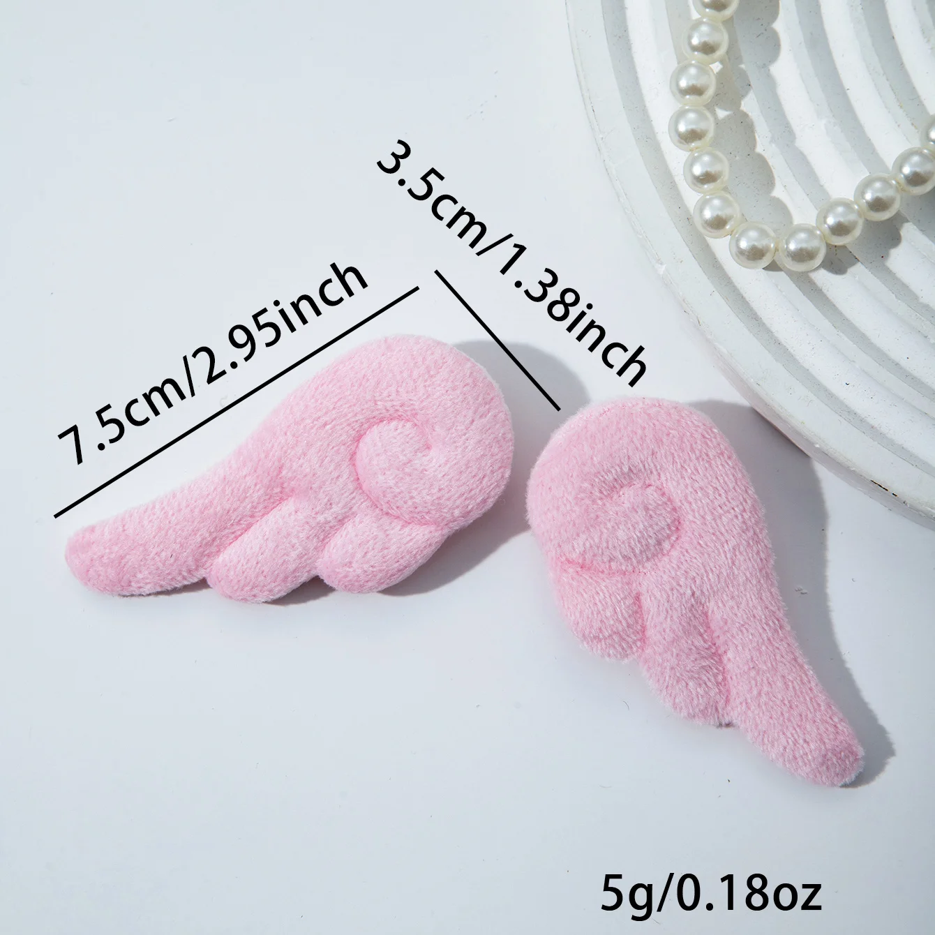 2 個/20 個 5 センチメートル天使の羽超かわいい天使の羽ぬいぐるみヘアピンガールヘアクリップアクセサリーバレッタヘアグリップ頭飾り帽子