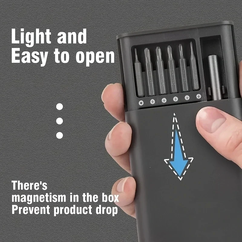 磁気ドライバーセット,精密部品,電子機器,コンピューター,PC,電話分解,多機能メンテナンスツール,24 in 1