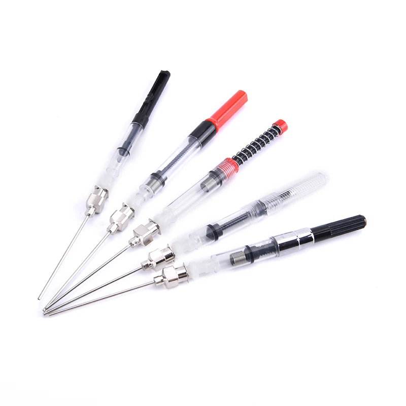 1 Chiếc Bút Máy Mực Ống Tiêm Filler Đầu Kim Xuân Chuyển Đổi Dùng Văn Phòng Công Sở Trường Văn Phòng Phẩm