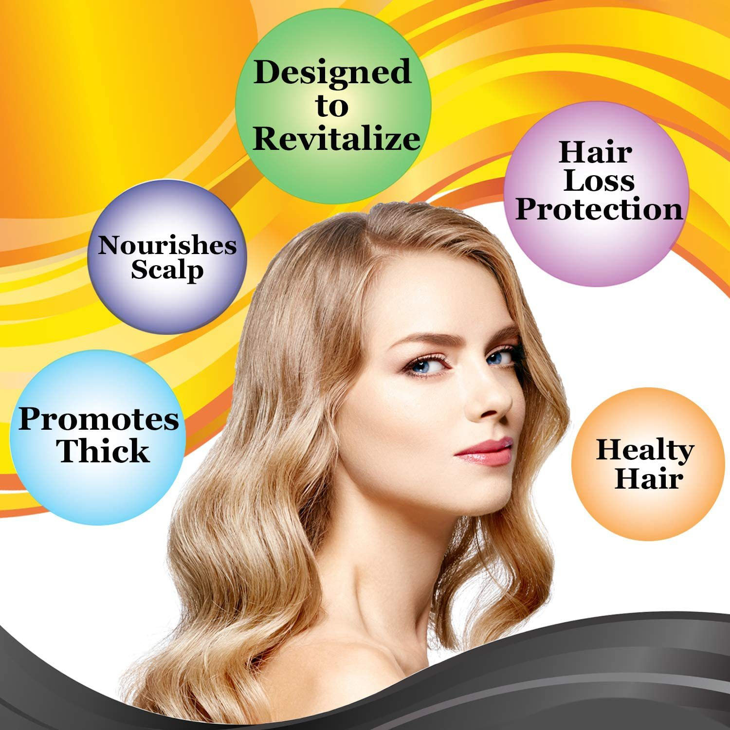 Suero de biotina para el crecimiento del cabello, productos Anti pérdida de cabello, crecimiento rápido, previene el encrespamiento seco, tratamiento de reparación dañado, Spray para el cuidado de la barba del cuero cabelludo