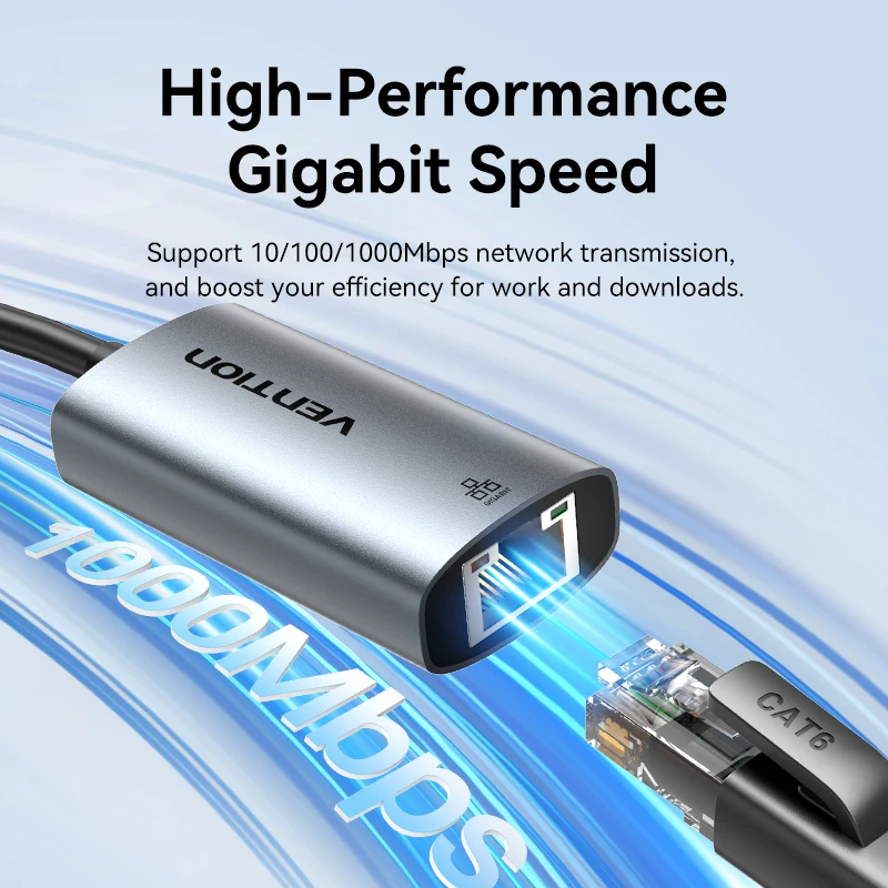 Венеция Новый! 1000 Мбит/с USB A C RJ45 Сетевая карта USB Lan RJ45 Ethernet-адаптер для ноутбука MacBook Xiaomi Switch Windows USB Lan