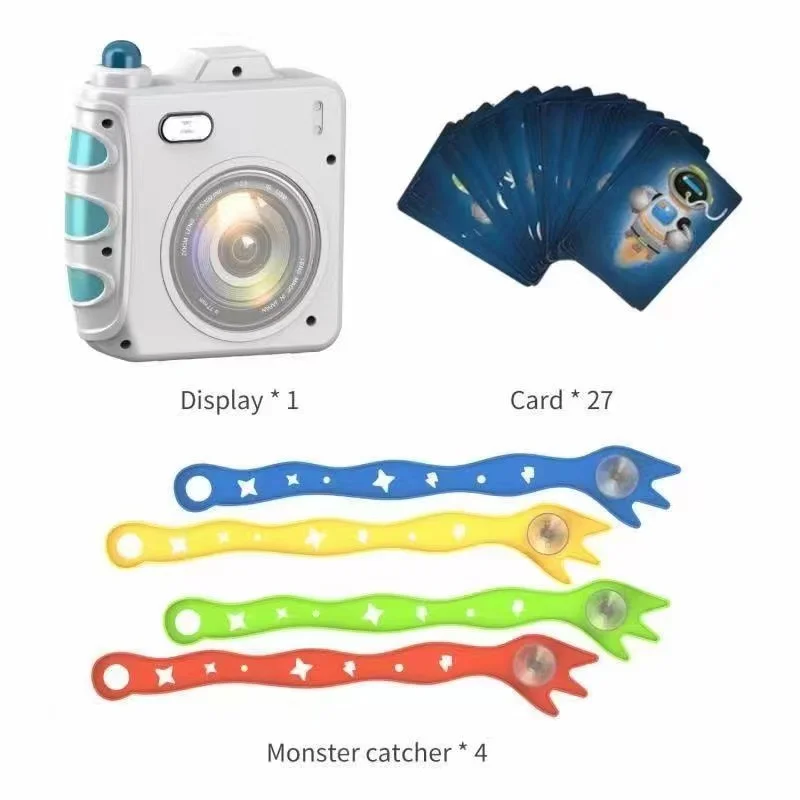 Juego de fiesta familiar ZK30, juego de cartas de monstruos de caza de mano extraña, juegos de mesa, regalos de Navidad para niños, juguetes interactivos de escritorio