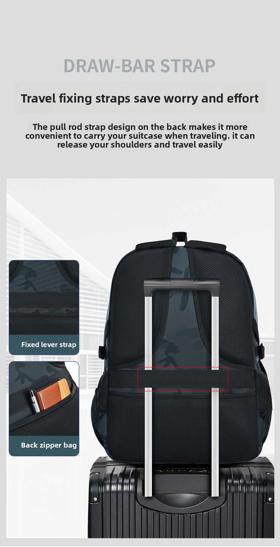2025 새로운 방수 남자 위장 배낭 맞는 17 인치 노트북 배낭 여성 옥스포드 여행 남성 가방 빈티지 학교 가방 Mochila