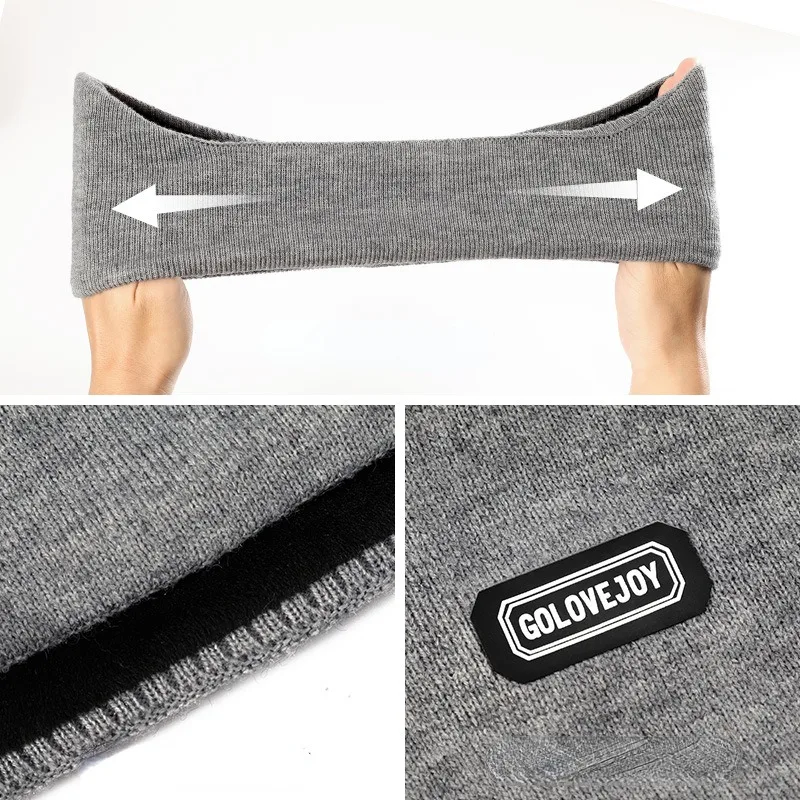 ขี่จักรยานHeadbandsสกีEarmuffsหมวกป้องกันผู้ชายฝาครอบหูขี่จักรยานเล่นสกีกลางแจ้งWindproofเย็นสภาพอากาศป้องกันหูEarmuff