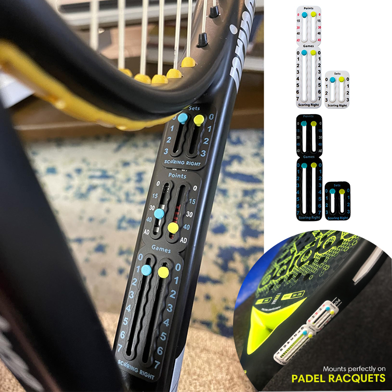 Outdoor Sport Draagbare Tennisscorer Tennisscore Keeper Scoren Rechts Tennisracket Accessoires Outdoor Bal Scoren Apparaat