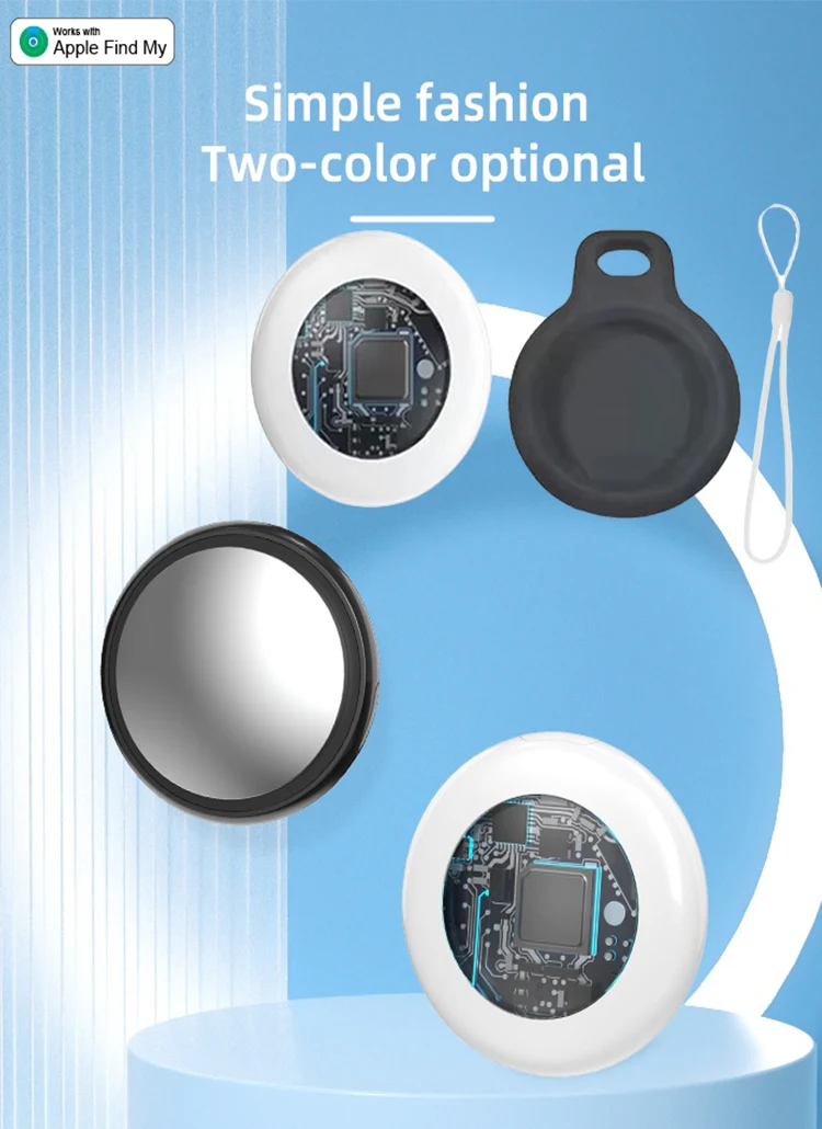 Timethinker Smart Bluetooth GPS Tracker Airtag Work with Apple Find My APP ITag Anti Lost Locator Pet Finder Air Tags for IOS