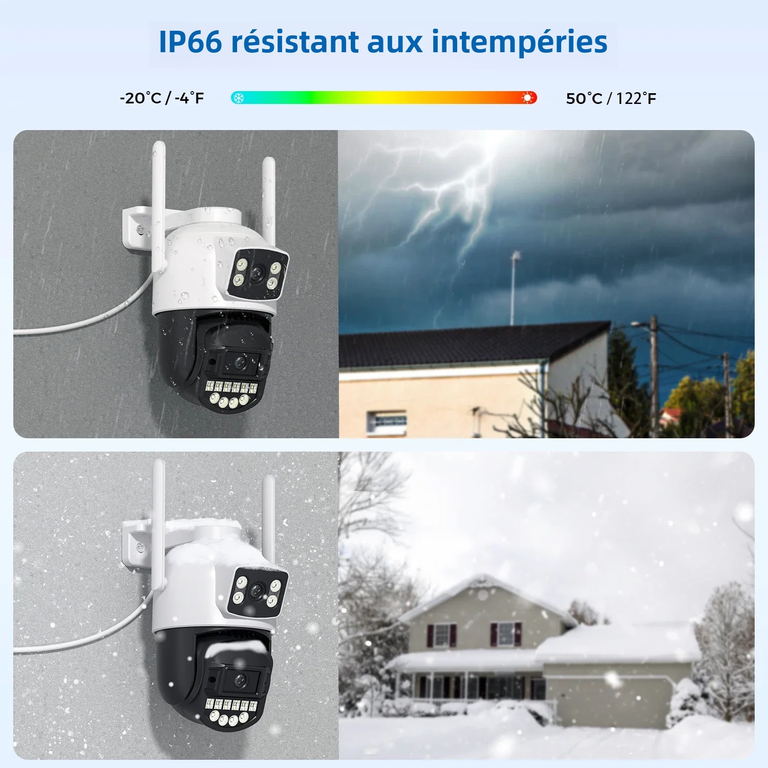 BESDER 5K 10MP WiFi caméra de Surveillance 5Ghz double objectif interphone en temps réel AI humain détecter 8MP 4K sécurité extérieure caméras IP PTZ