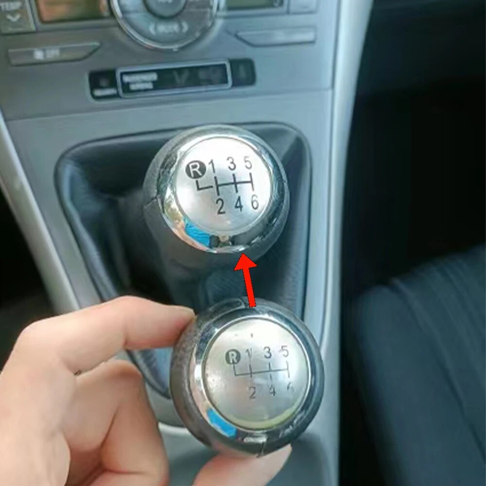 5/6 スピード車のギアシフトノブレバーシフタースティックハンドボールトヨタカローラ RAV4 アベンシスヤリスバーソオーリスアイゴアクセサリー