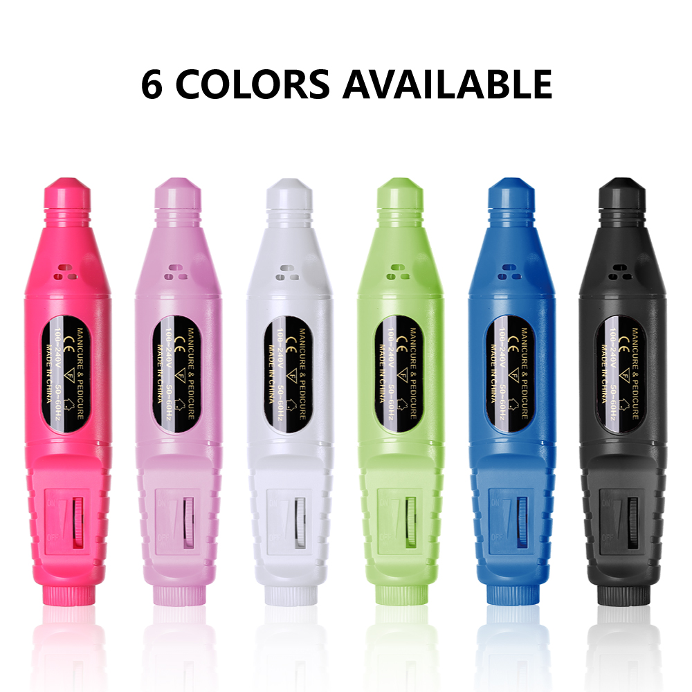 Professional วัสดุเครื่องเจาะเล็บไฟฟ้าเล็บ Sander เครื่องตัดสําหรับเล็บชุดเจล Polish Remover เครื่องมือ