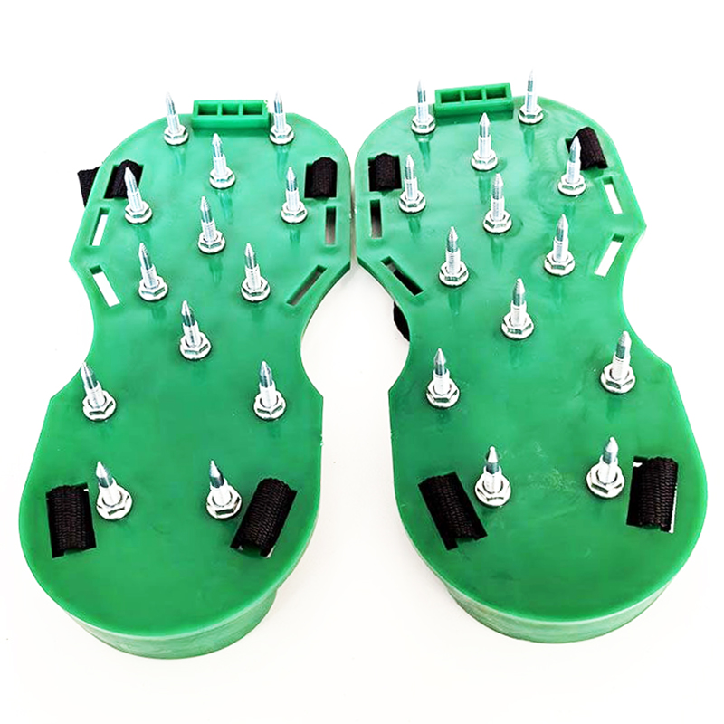 Courtyard Garden Loosening Shoes Lawn Aerator Grass Spikes Shoe Cement Self Leveling Construction Tool Epoxy Floor Paint Shoes