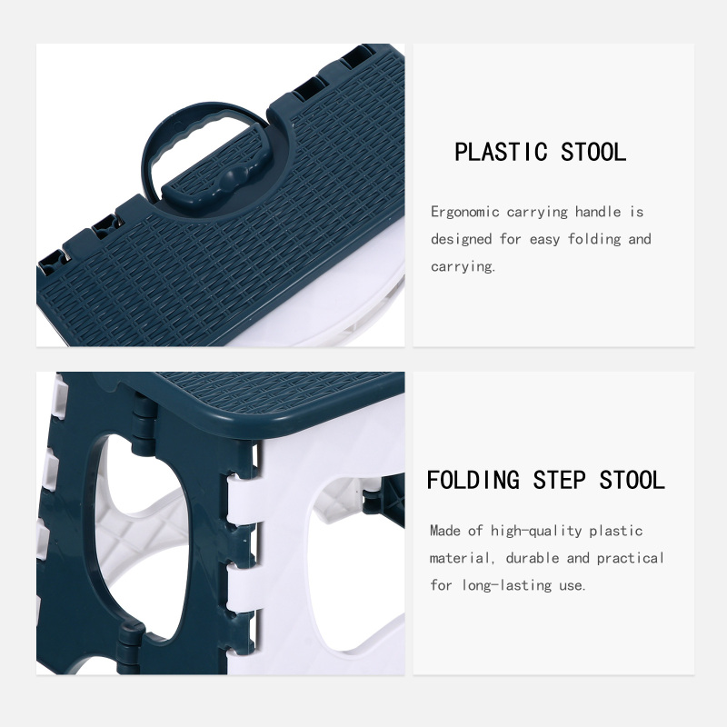 D20 High Quality Living Room Restroom Stool Step Foot Foldable Chair