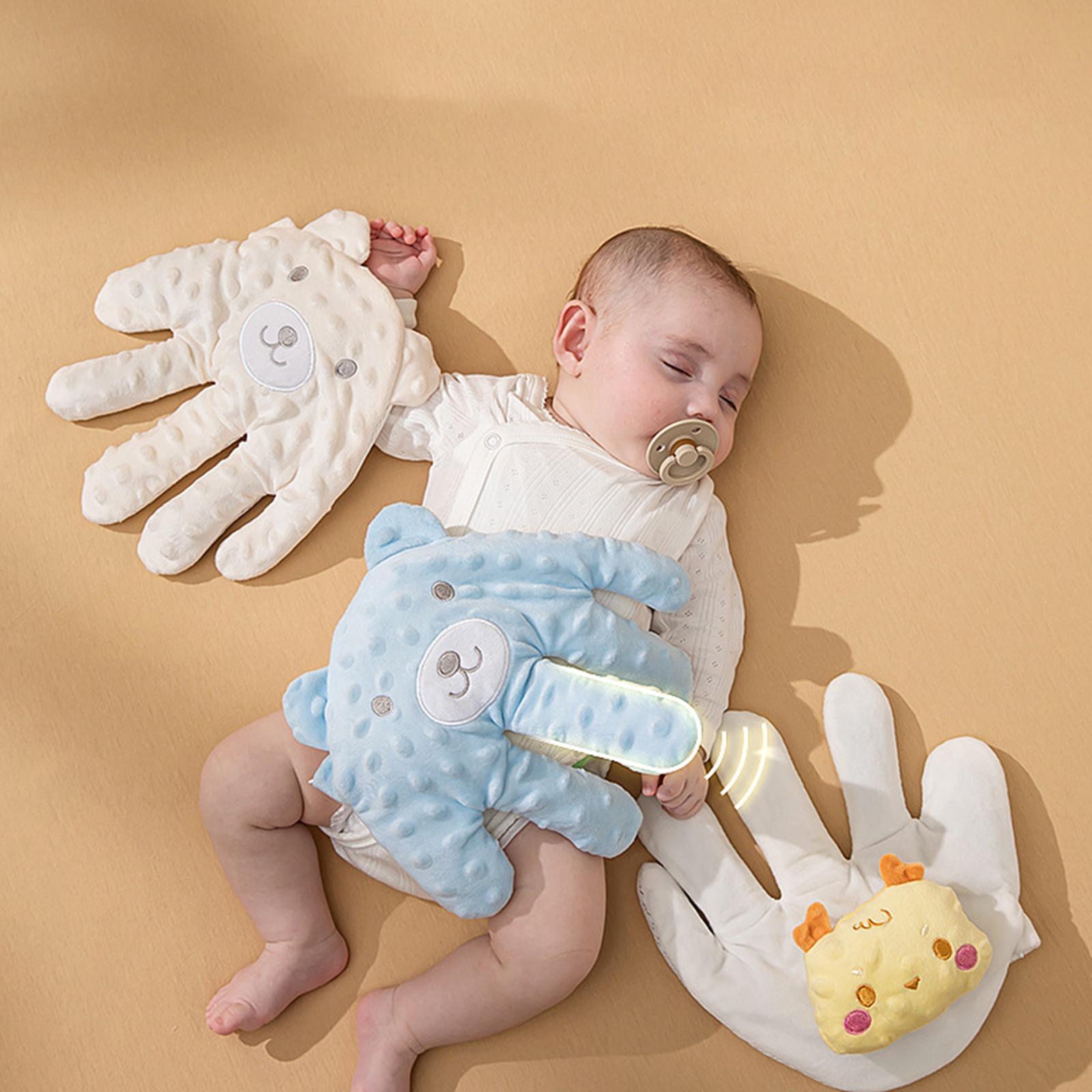Baby Slapen Palm Simulatie Moeder Palm Baby Slaap Automatische Klopper voor Zuigelingen Baby 1 2 3 Jaar Zacht Rustgevend Handkussen