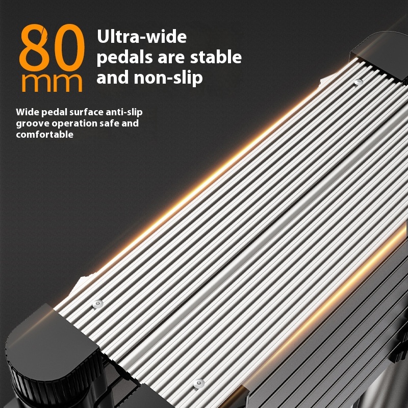Stainless Steel Telescopic Ladder Heavy Duty Adjustable Multi-Function Folding Step Ladder For Home Indoor Outdoor Safety Use
