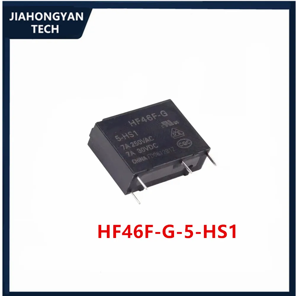 5PCS 10PCS Original relay HF46F-G-5-HS1 HS1T HF46F-G-12-HS1 HS1T HF46F-G-24-HS1 HS1T 7A250V A set of normally open 4 pin