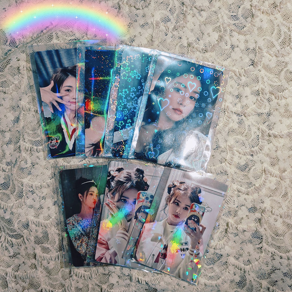 50 шт., прозрачная защитная плёнка для карт