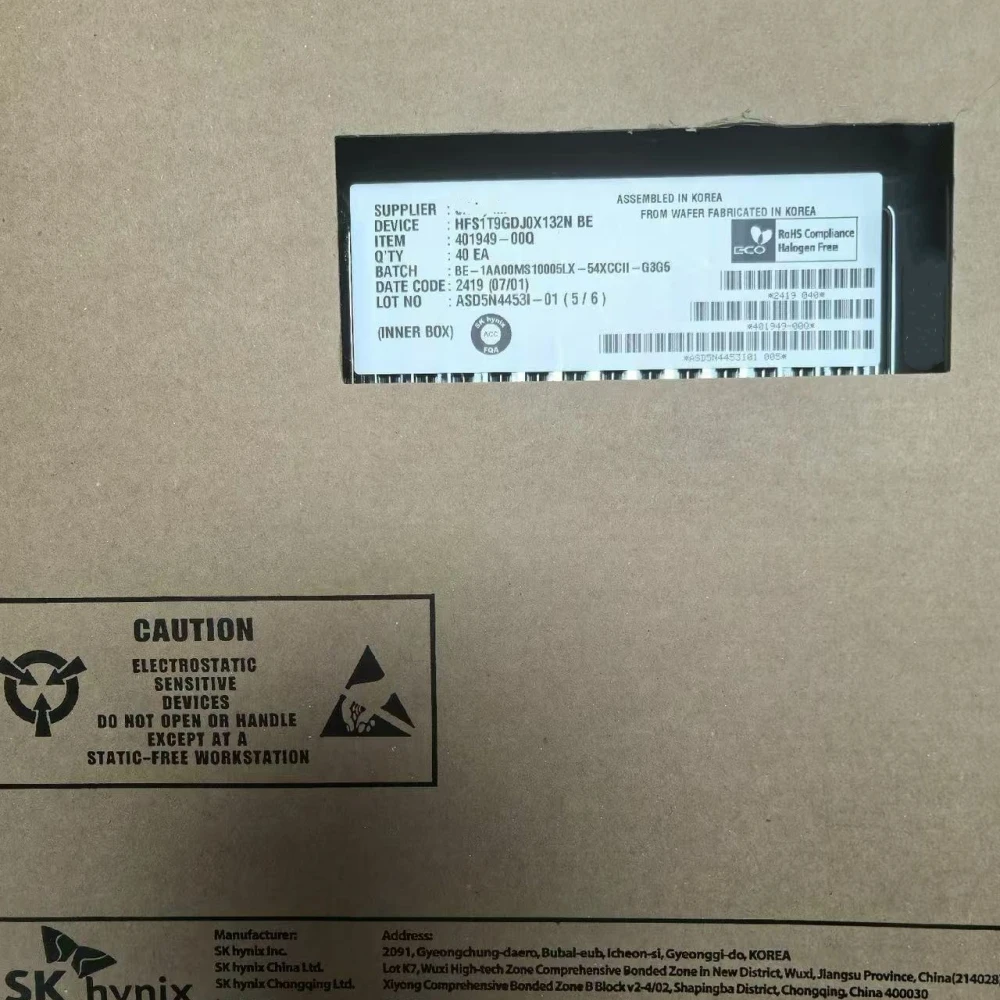 2024 nuevo PE9010 1920GB M.2 nvme 22110 1,92 TB en stock para servidor de grado empresarial SK Hynix unidad de estado sólido SSD