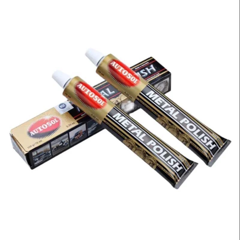 Pasta lucidante per metalli, pasta di rame, smalti per gioielli in oro e argento, orologi Hardware, deossidazione e rimozione della ruggine 100g