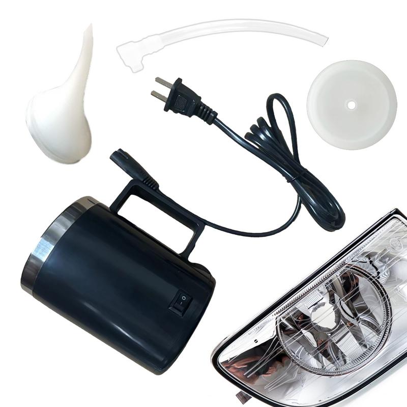 Heating Atomizing Cup Car Headlight Glass Polish Repair Tool Automobile Headlight Restoration Kits Headlamp Restore Atomizer