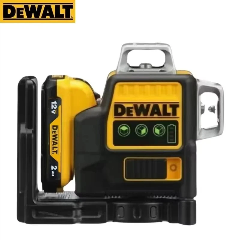 DEWALT DW089LG Laser Level 12Line 3 x 360 Degrees Vertical Horizontal Green Beam Laser For Meter Outdoor Uses 12V Li-Ion Battery