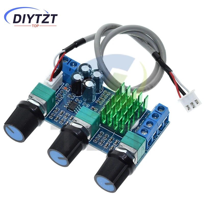 DIYTZT XH-M567 TPA3116 D2 Dual-channel Stereo High Power Digital Audio Power Amplifier Board Audio Power Amplifier Board 80W*2