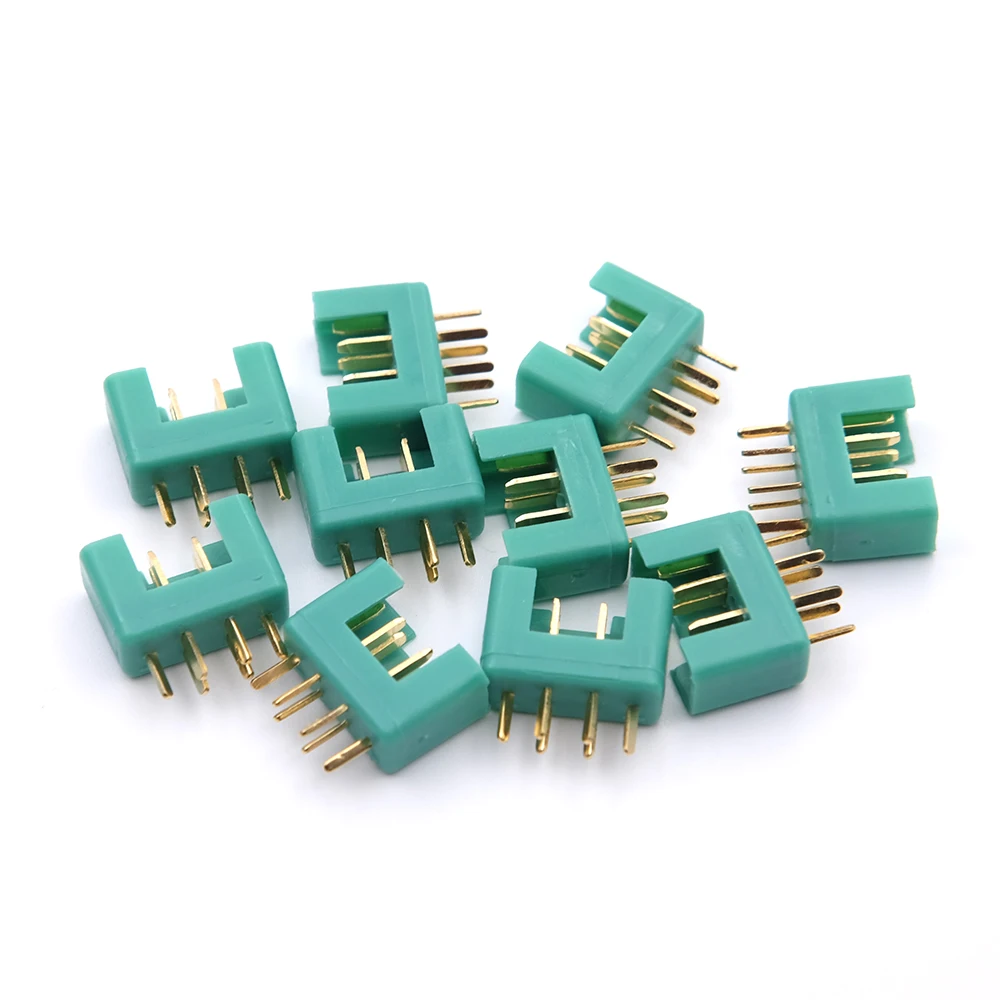 Amass MPX6 MPX 6 pines macho hembra conector chapado en oro 30A enchufe para RC planeador avión Drone juguetes DIY piezas de herramientas