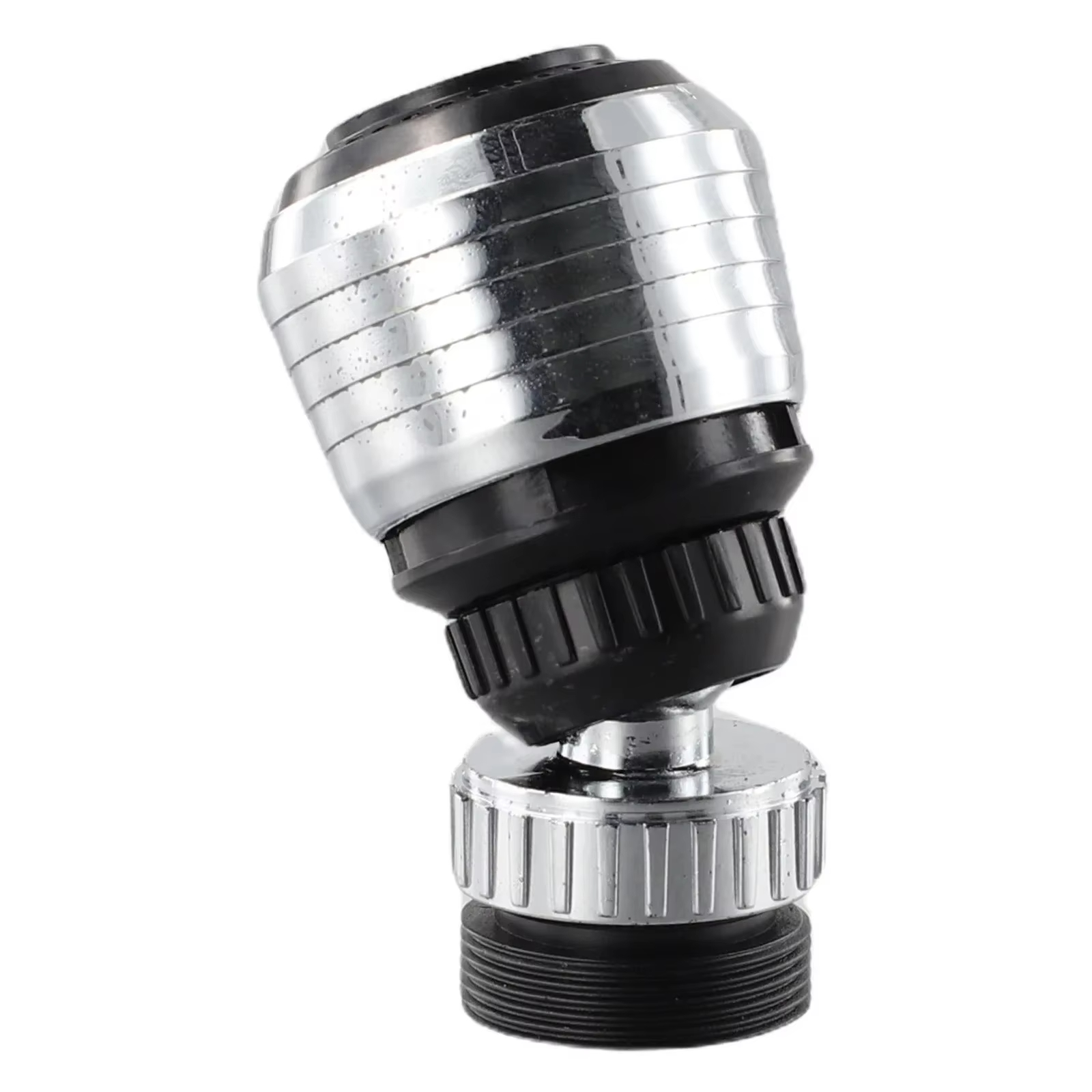 Akcesoria do boquilla de grifo de ahorro de agua giratorio de grados, difusor de agua, grifo de cocina, rociador, adaptador, pie
