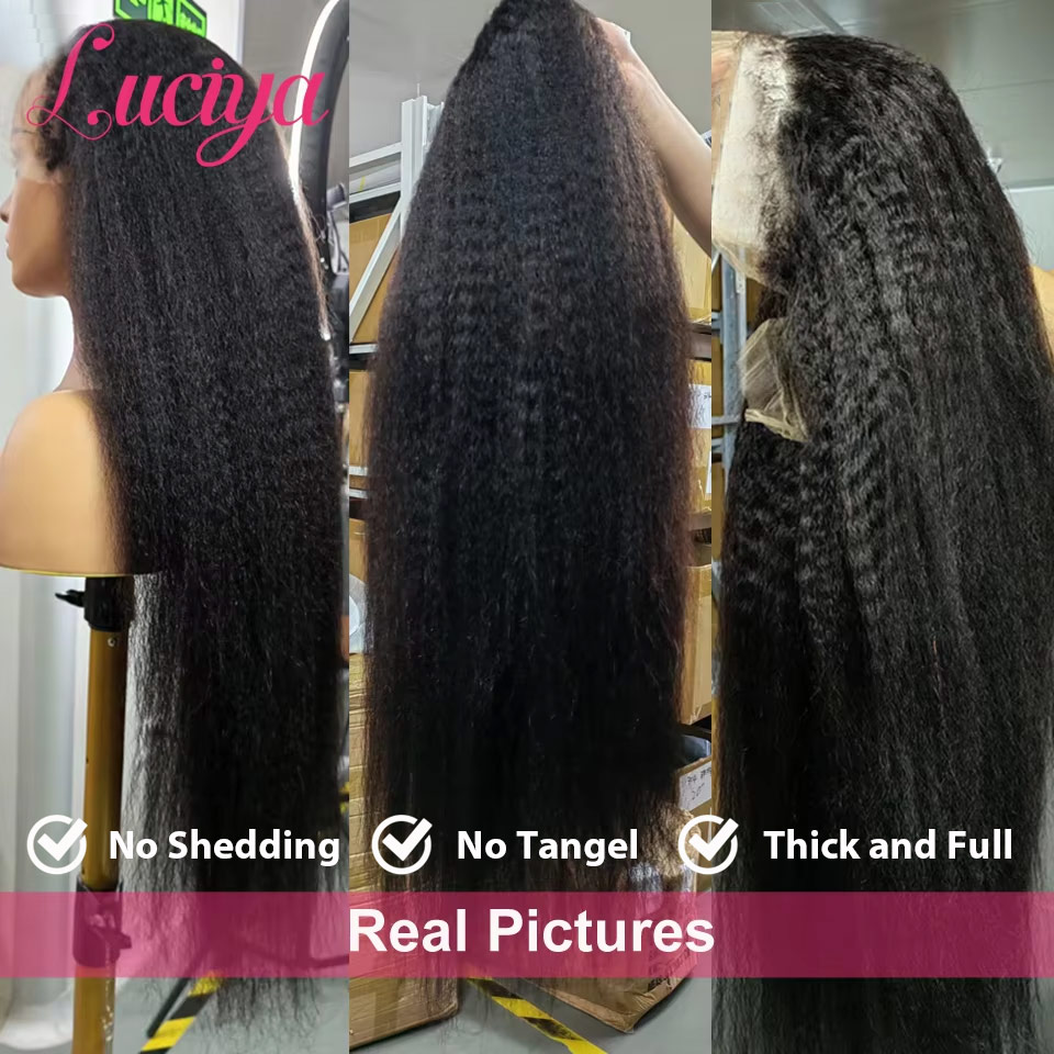 Pelucas de cabello humano liso y rizado, pelucas de cabello humano con encaje Frontal HD 13x 4/13x6, peluca de encaje Frontal Yaki, pelucas con cierre de encaje 5x5