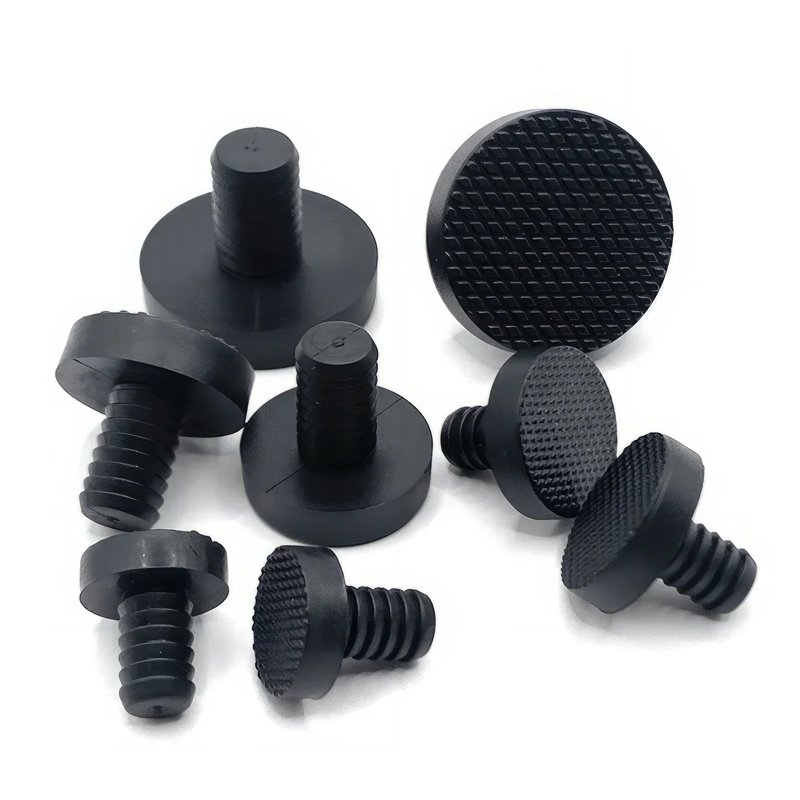 Mini Rubber Hole Plugs Clear Rod Dust Plug Table Chair Foot Nail Furniture Leg Silencer Glide Slide Pad Caps Floor Protector