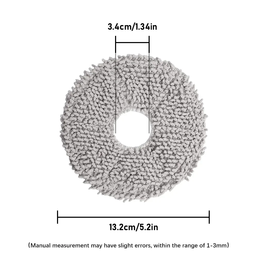 16pc durável mop pano acessórios compatíveis para xiaomi x20 + x10 + x20 plus x10 plus robô vácuo mop almofada peças de reposição