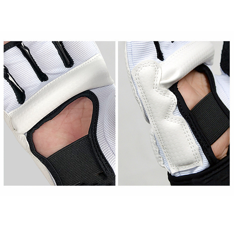 1Set Taekwondo Lederen Voethandschoenen Sparring Karate Enkelbeschermer Guard Gear Boksen Vechtsporten Sok Kid