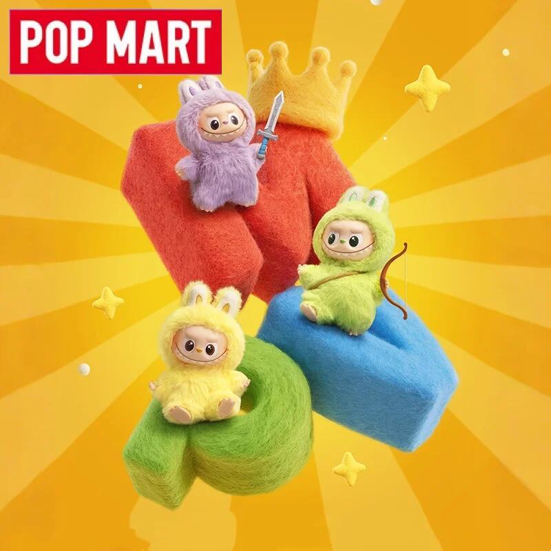 POP MART Labubu De Monsters Pin voor Liefde Serie Blind Box Guess Bag Mystery Box Speelgoed Pop Anime Figuur Ornamenten Gift Collection