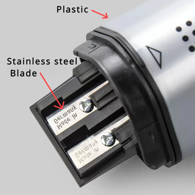 ファーバーカステル グリップ トリオ 3-in-1 アーティスト鉛筆削り、色鉛筆、ジャンボ鉛筆、グラファイト鉛筆用手動手持ち鉛筆削り