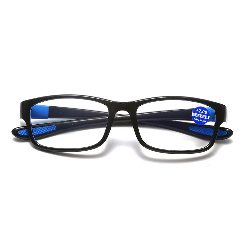 TR90 抗ブルーライトブロック老眼鏡男性ビジネス超軽量スポーツ老眼コンピュータ眼鏡 +1.0 +1.5 +2 +2.5 +3