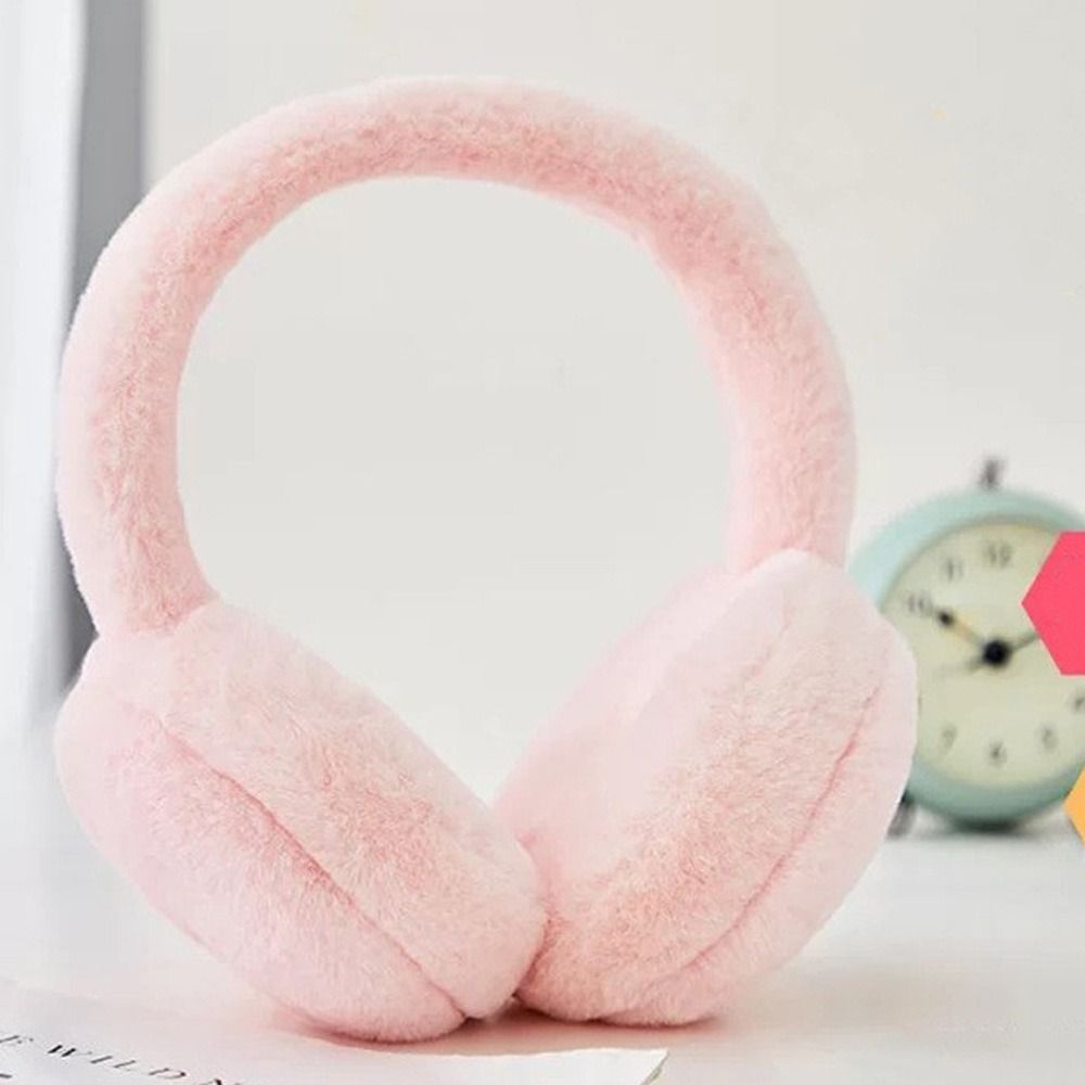 Soft Outdoor Women Men Winter Ear-Muffs Foldable Plush Earmuffs Cold Protection Earflaps Ear Warmer
