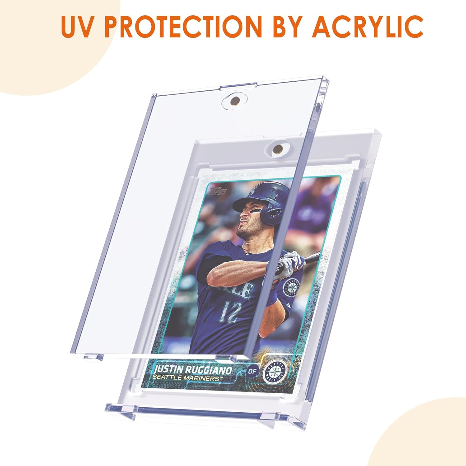 Magnet karten halter 35pt Support Set Protektoren Hartplastik hüllen Handel Vitrine Baseball Fußball Sport Yugioh Karten