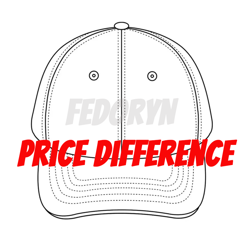 Fedoryn Custom-add difference price