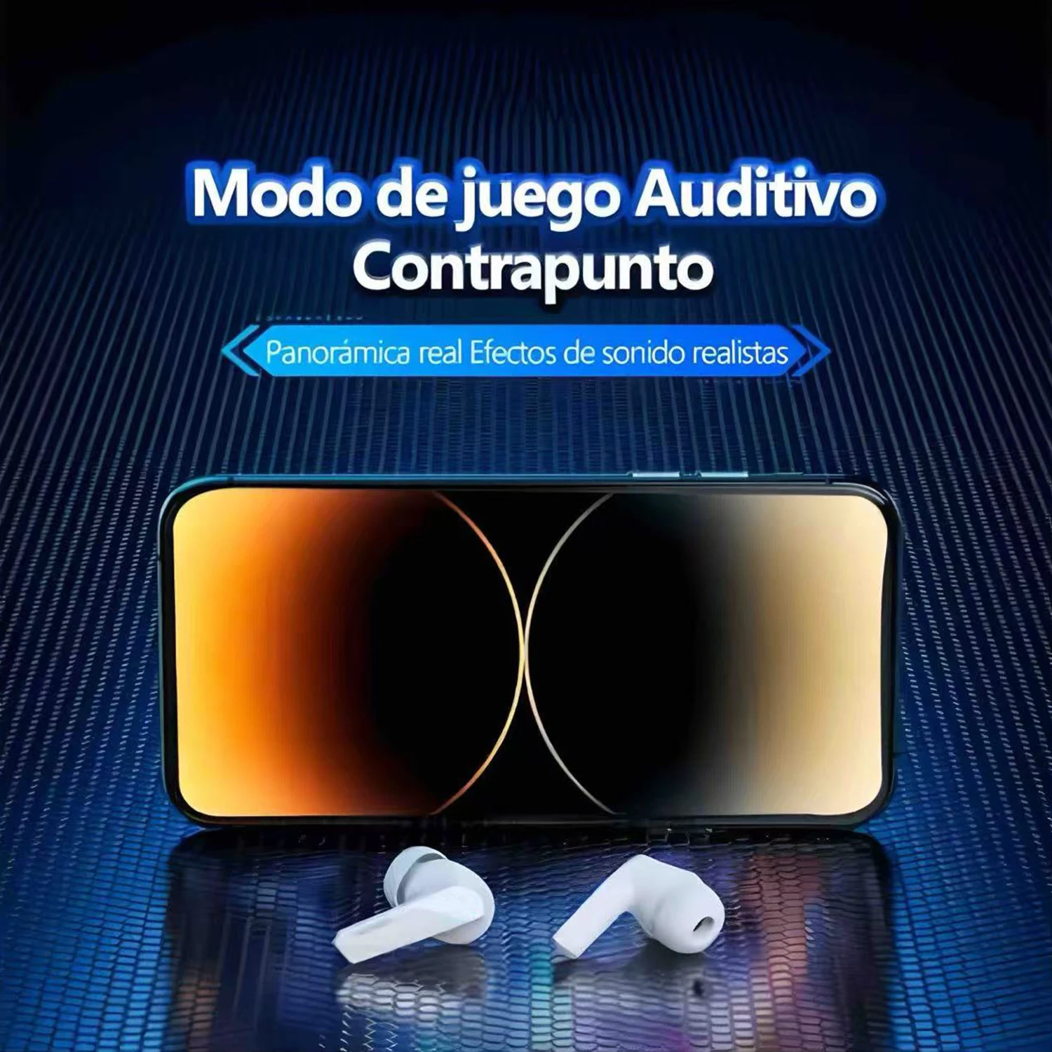 Słuchawki Bluetooth 5.3 GM02 Sportowe Bezprzewodowe Słuchawki Douszne Gamingowe z Mikrofonem Tryb Dualny Słuchawki Muzyczne Nowe