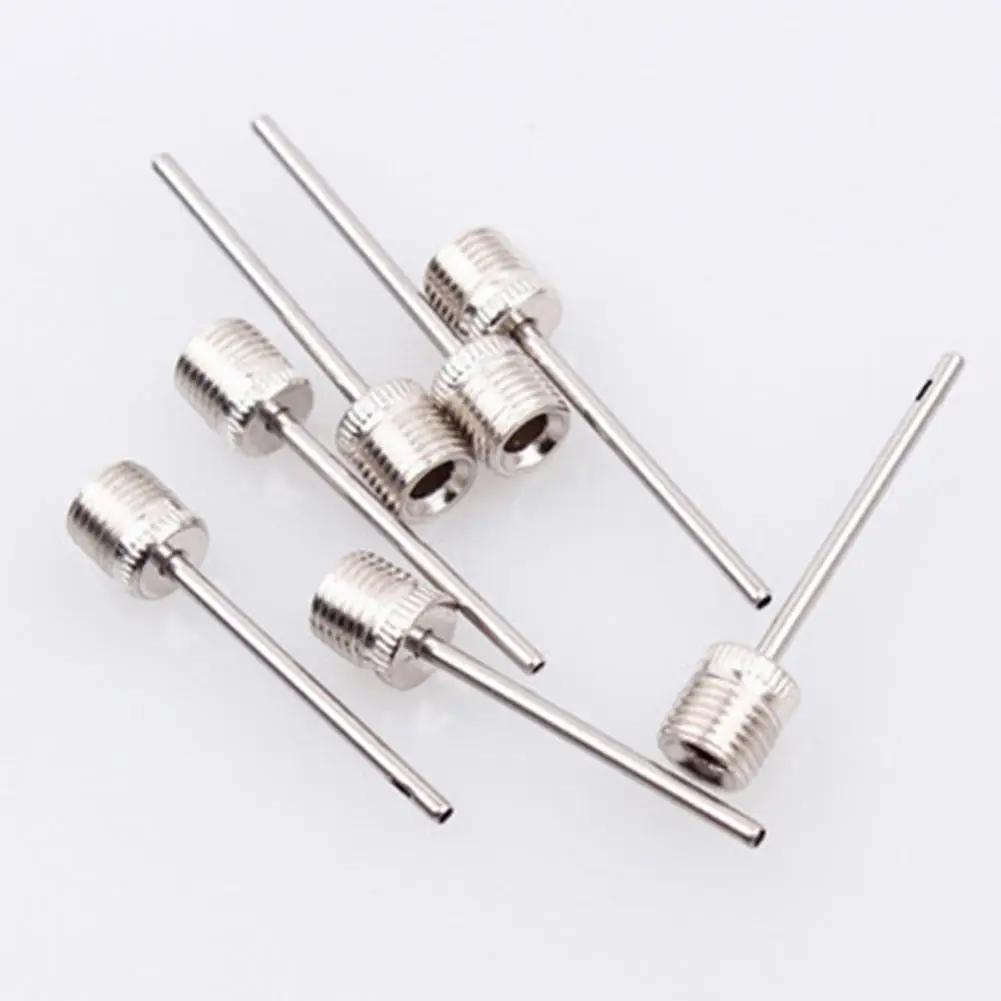 10Pcs Inflating Pins Standard Portable Anti-rust Compact Size Durable Convenient Metal Ball Air Pump Needles For Footballs