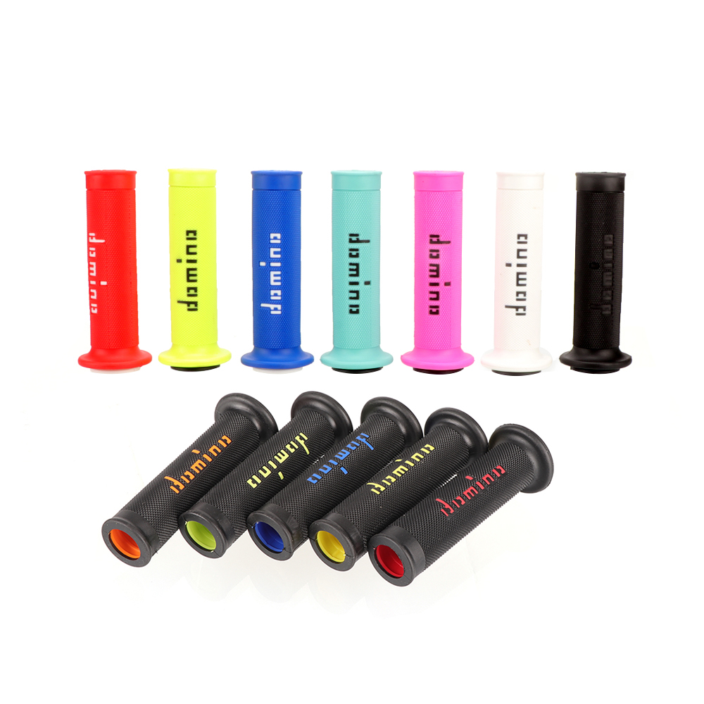 Motorcycle Universal Handle Grip 7/8 "22 24MM Handlebar Grip Domino ATV Dirt Pit Bike Racing Motocross GEL Rubber Brake Grips