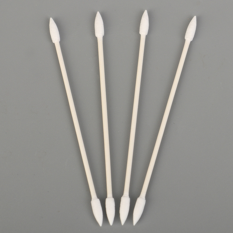 25 stücke Einweg-Wattes täbchen spitze staubfreie Wattes täbchen Kosmetik Permanent Make-up Ohrschmuck saubere Sticks Spitze Kopf