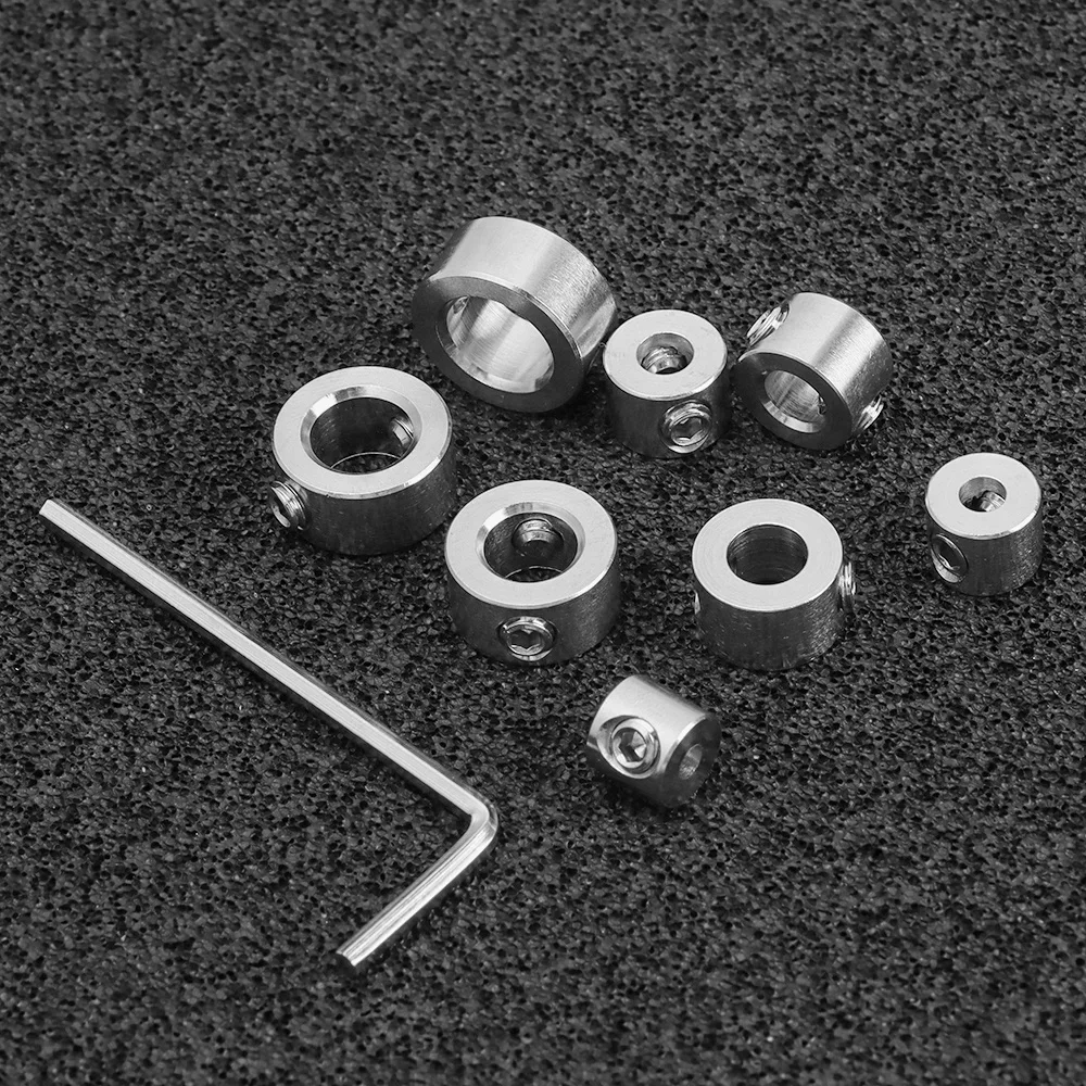 Gỗ Chặn Mũi Khoan Cổ Bộ 3Mm-16Mm Ing Độ Sâu Bit Chặn Vòng Thép Không Gỉ Chất Lượng Cao Thiết Bị Định Vị