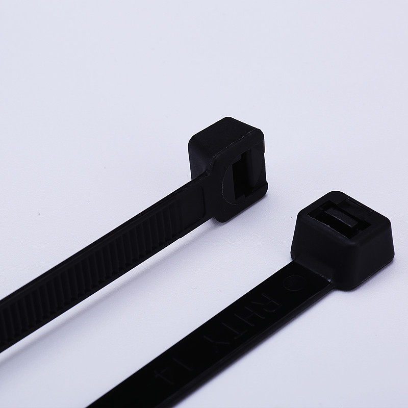 Self-locking plastic nylon tie 100 PCS black 5x300cable tie fastening ring4x200 cable tie zip wraps strap nylon cable tie set