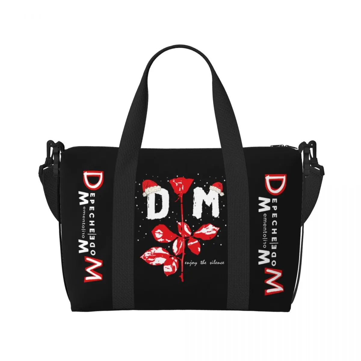 Custom Depeche Cool Mode Tote กระเป๋าผู้หญิงความจุขนาดใหญ่ DM Gym Beach กระเป๋าเดินทาง