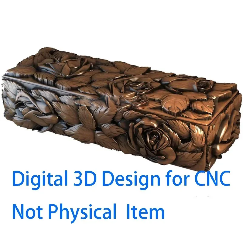 4 коробки, цифровой файл, 3D модель, формат STL, рельефный ЧПУ Artcam Aspire Designs, загрузка