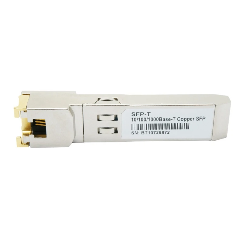 Gigabit RJ45 SFP Módulo 10/100/1000Mbps SFP Cobre RJ45 SFP Transceptor Gigabit Ethernet Switch