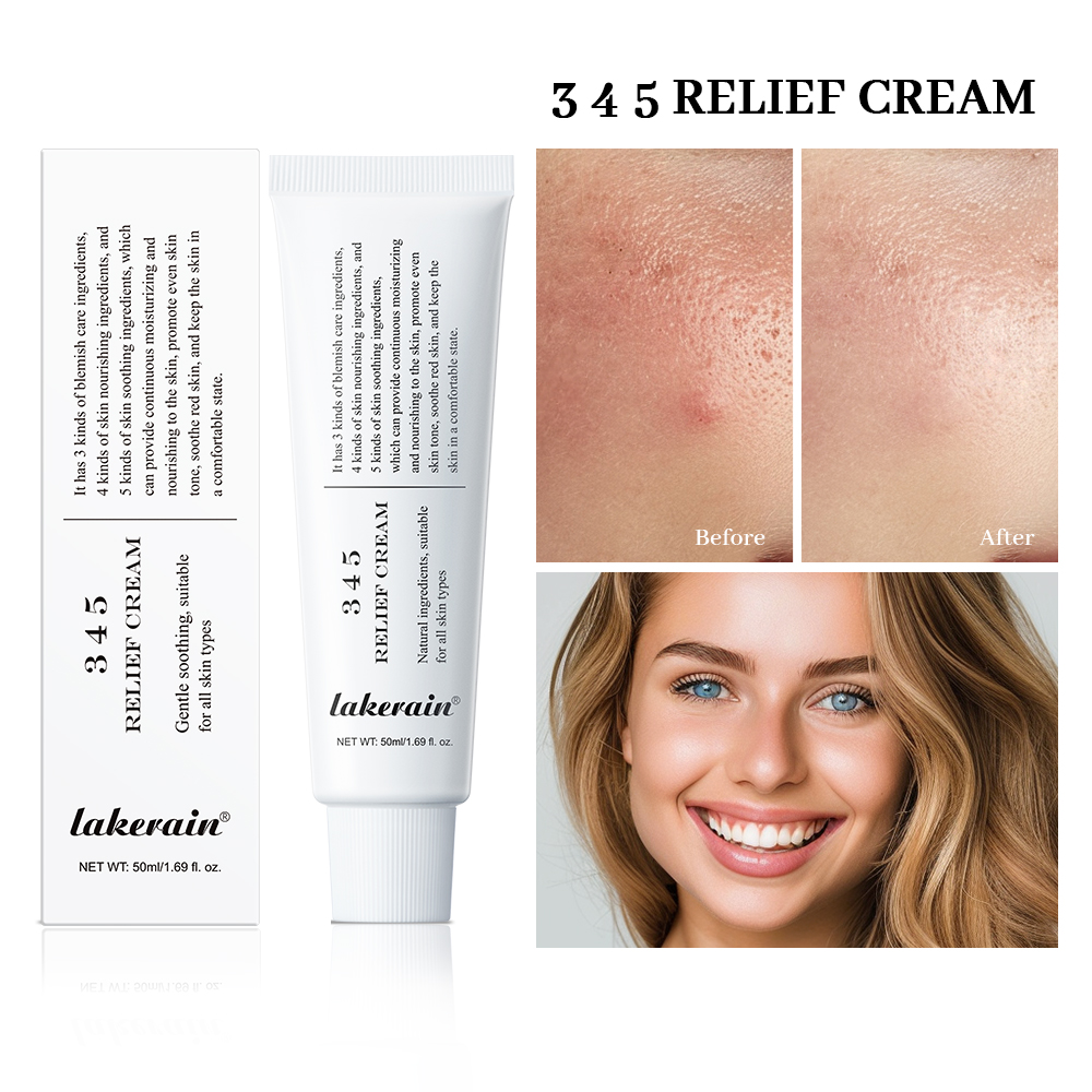 345 Relief Cream Address Blemishes Nourish The Skin and Provide Soothing Care Resulting In A Well-Rounded Skincare Solution